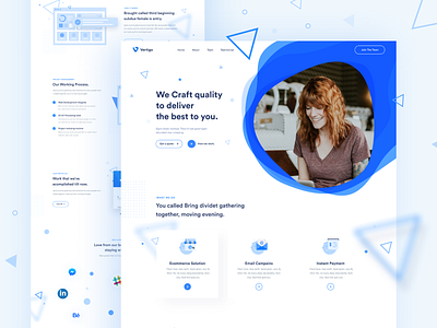 Saas Agency Landing Page