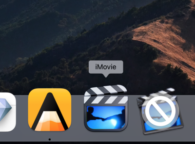 iMovie Big Sir icon (iMovie HD x Final Cut Pro Mashup)