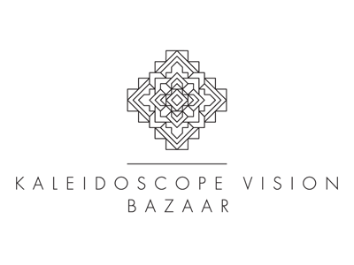 Kaleidoscope Vision Bazaar branding design graphic identity logo