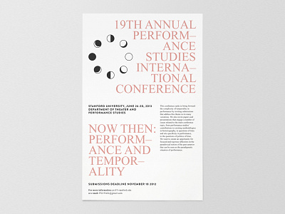 PSi19 Poster branding collateral design graphic poster print typography