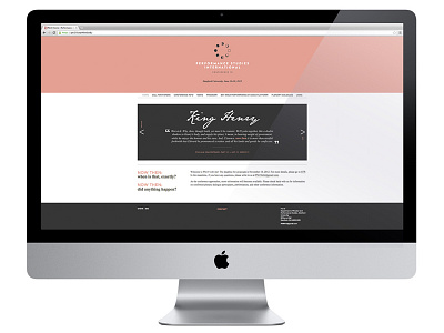 PSi19 Website branding design graphic typography web