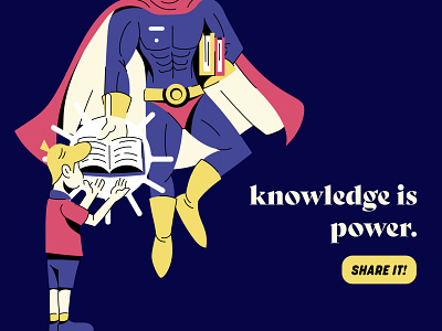 Knowledge is Superpower.