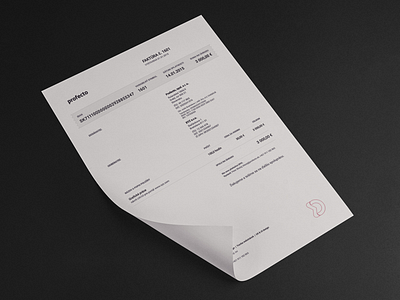 Letterhead and Invoice Design brand concept identity invoice letterhead logo sketch