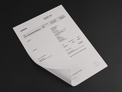 Letterhead and Invoice Design