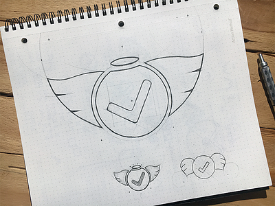 Logo Sketches branding design hand drawn logo logotype pencil process sketch