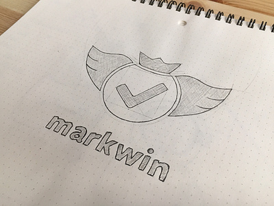 Markwin Logo Sketch