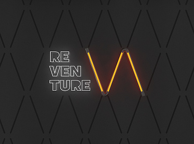 Reventure studio / Brand concept 3d brand branding design innovation logo studio