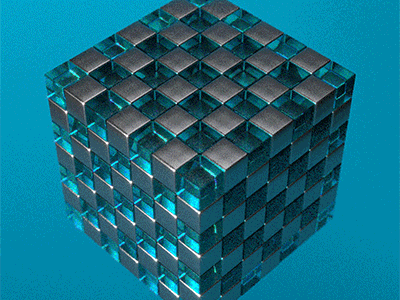 Some Cube JUnk animation c4d cinema4d motion render