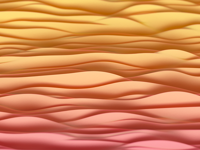Sunrise c4d colors gradient illustration inspiration render texture waves