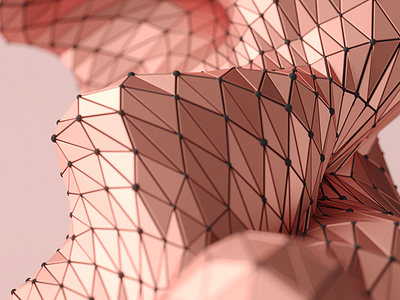 Billow c4d geometry illustration inspiration macro pattern render