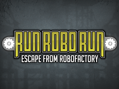 Run Robo Run Logo game identity kanogames logo runroborun