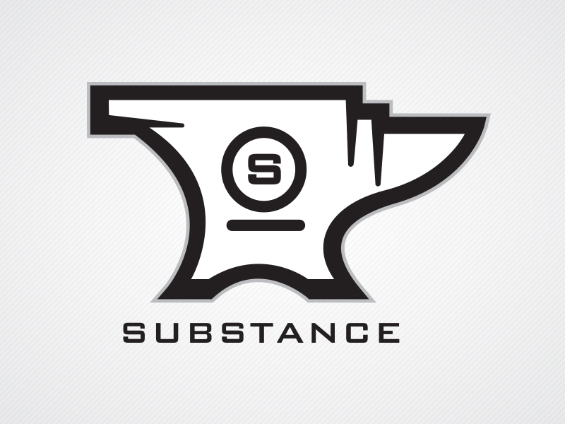 substance gallerylogo by high five on dribbble dribbble