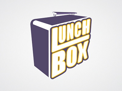 Lunch Box Studio branding creative good goodomen illustration logo lunch purple studio