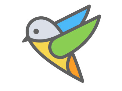 Logo concept for a marketing consultant bird brand branding color concept consultant design flight fly idea logo logomark