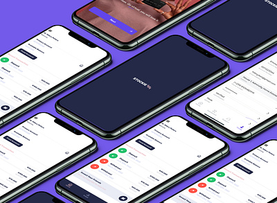 Stockie Mobile Application ui ux