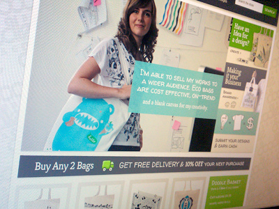 Doodlebag community e commerce shop