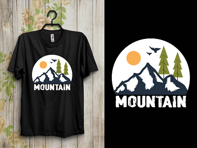 Best Mountain T-shirt Design best design creative design graphic design mountain mountain t shirt