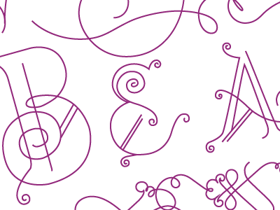 A preview of things to come... hand lettering linework typography