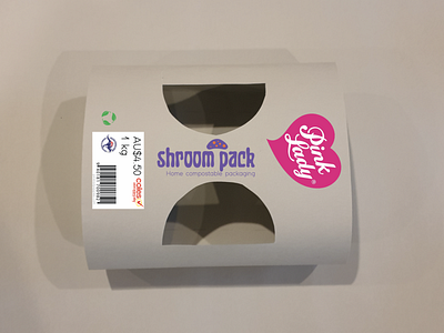 Mushroom packaging - Shroom pack illustration photoshop