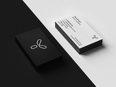 business card brand brand identity business card icon mono stationery