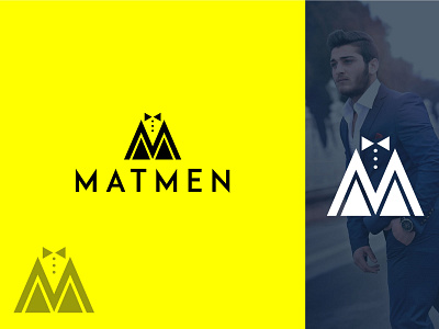 MatMan Logo Mark 3d brand identity branding fashion brand graphic design logo logo design m brand m fashion m fashion logo m logo m logo concept m logo mark m style logo man logo