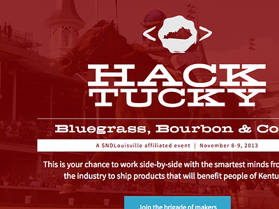 Hacktucky Home responsive web design