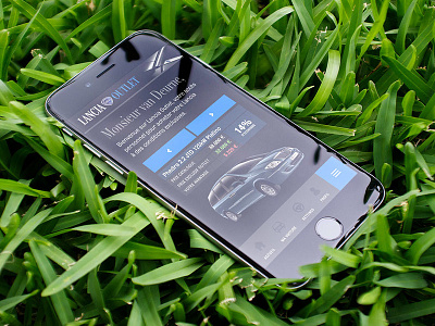 Lancia Outlet app cars dribbble graphic design lancia responsive shot ui ux ux design webdesign website