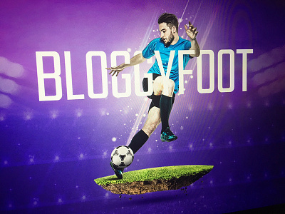 BloggyFoot art direction brussels football gambling game graphic design mobile responsive soccer sport ui ux