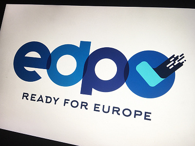 edpo logo art direction belgium bigdata brussels europe gdpr graphic design mobile people responsive ui ux