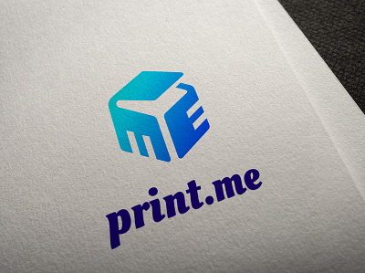 print.me belgium box branding brussels design dribbble graphic design icon letter logo logo design me shot type typography