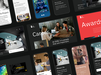 DDB - Global website UX/UI