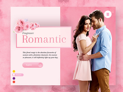 Enchanteur Webite beautiful brand colourful cosmetics international perfume pink responsive romantic vibrant website young