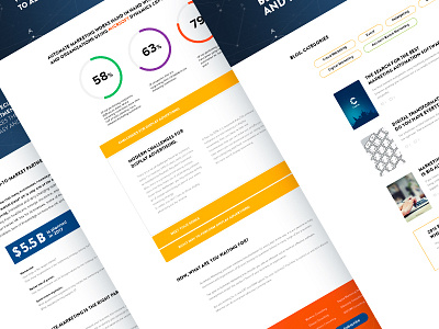 Automate marketing services. Some other pages about blog design information marketing redesign site typography ui ux web design