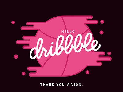 Hello Dribbble, first shot ! debut dribbble first shot hello