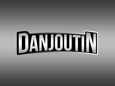 Danjoutin letter logo type ui