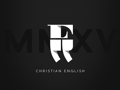 Personal Logo branding classy designer ligature logo modern typographic typography