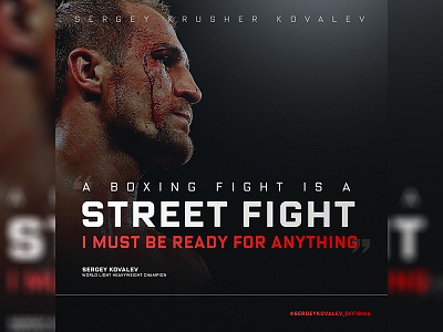 Kovalev Social Media