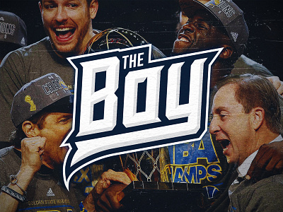 The Bay badge basketball golden state lettering logo nba steph curry the bay typography