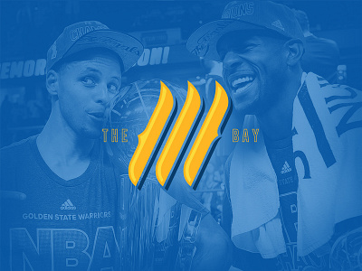 Land of The Three basketball daily golden state history logo nba playoffs sports warriors