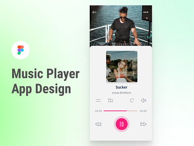 Music Player App Design adobe xd app appui ayanalif dailyui design figma figmaui graphic design icon landing page ui web ui webui
