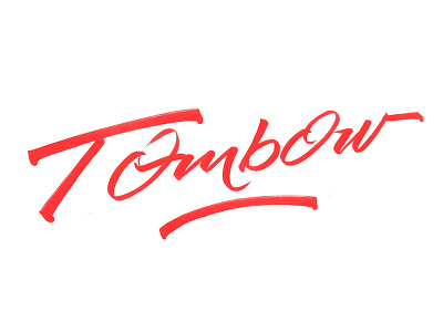 Tombow brush brush lettering calligraphy design hand lettering lettering marker