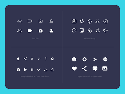 Some line Icons icon sketch ui uidesign