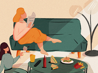 Sandwich Club illustration