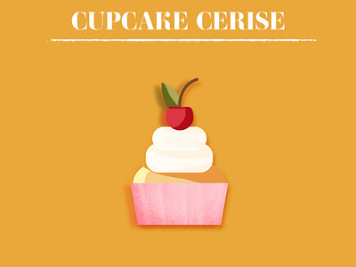 cupcake food illustration cupcake design digital illustration editorial editorial illustration flat design food food illustration graphic illustration illustration illustrator pastry photoshop sweet illustration vector illustration