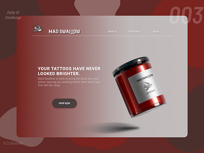 Landing Page | Daily UI: 003