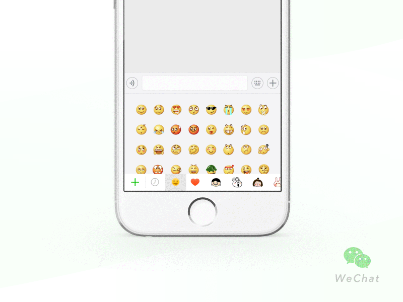 Wechat emoji ux wechat， emoji，gif