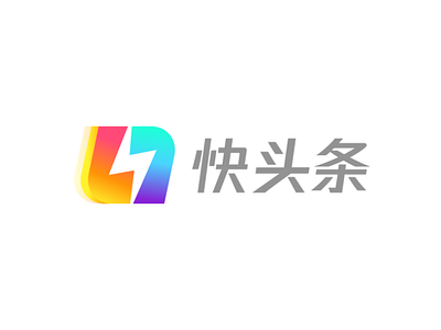 快头条logo logo logo design news