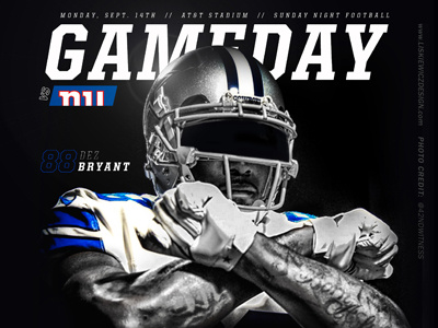 Dallas Cowboys Gameday Cover by Chris Liskiewicz on Dribbble