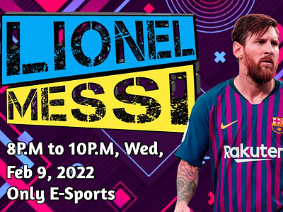 YouTube thumbnail for Lionel Messi branding colourful design lionel messi messi professional professional youtube thumbnail professional yt thumbnail simple sports sports thumbnail thumbnail typography youtube thumbnail yt thumbnail