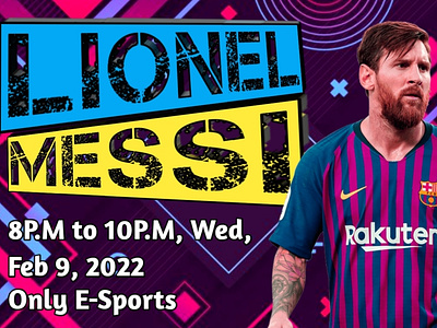 YouTube thumbnail for Lionel Messi branding colourful design lionel messi messi professional professional youtube thumbnail professional yt thumbnail simple sports sports thumbnail thumbnail typography youtube thumbnail yt thumbnail
